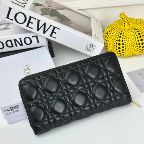 Replica Christian Dior Long Wallets For Women #1441671 $45.00 USD for Wholesale