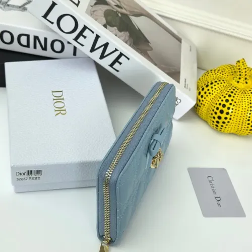 Replica Christian Dior Long Wallets For Women #1441672 $45.00 USD for Wholesale