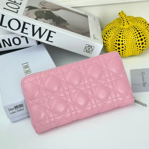 Replica Christian Dior Long Wallets For Women #1441673 $45.00 USD for Wholesale