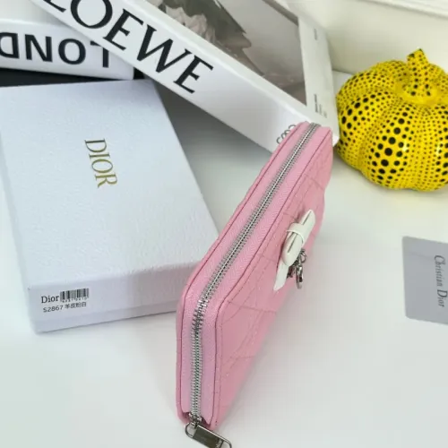 Replica Christian Dior Long Wallets For Women #1441673 $45.00 USD for Wholesale