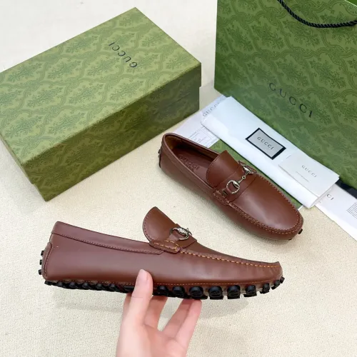 Replica Gucci Oxfords Shoes For Men #1441780 $108.00 USD for Wholesale