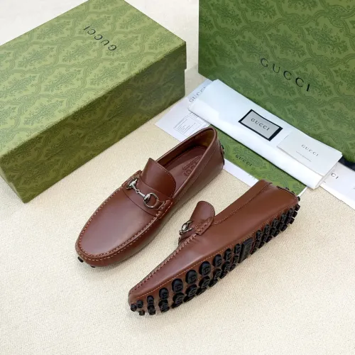 Replica Gucci Oxfords Shoes For Men #1441780 $108.00 USD for Wholesale