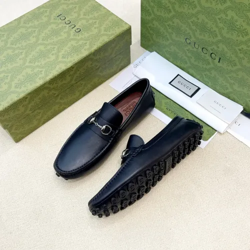 Replica Gucci Oxfords Shoes For Men #1441782 $108.00 USD for Wholesale