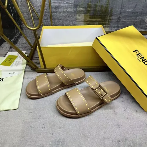 Cheap Fendi Slippers For Women #1441817, $$85.00 USD On Fendi Slippers