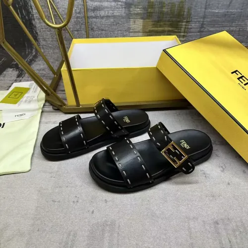 Cheap Fendi Slippers For Women #1441819, $$85.00 USD On Fendi Slippers