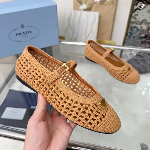 Replica Prada Flat Shoes For Women #1441822 $122.00 USD for Wholesale