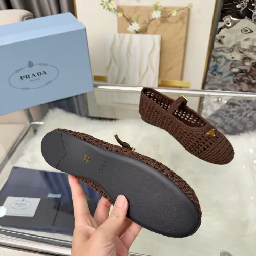 Replica Prada Flat Shoes For Women #1441823 $122.00 USD for Wholesale