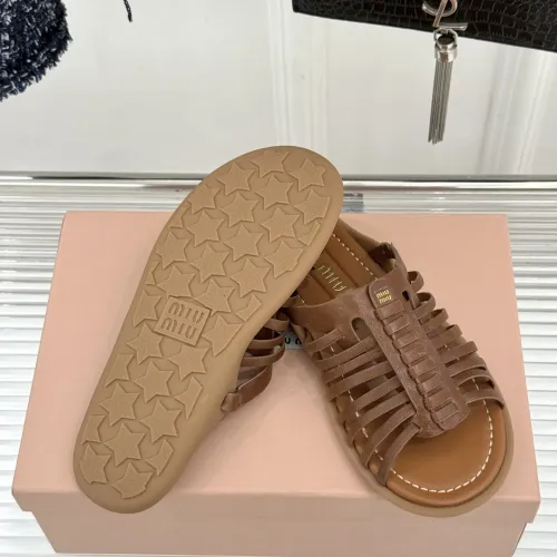 Replica MIU MIU Slippers For Women #1441844 $102.00 USD for Wholesale