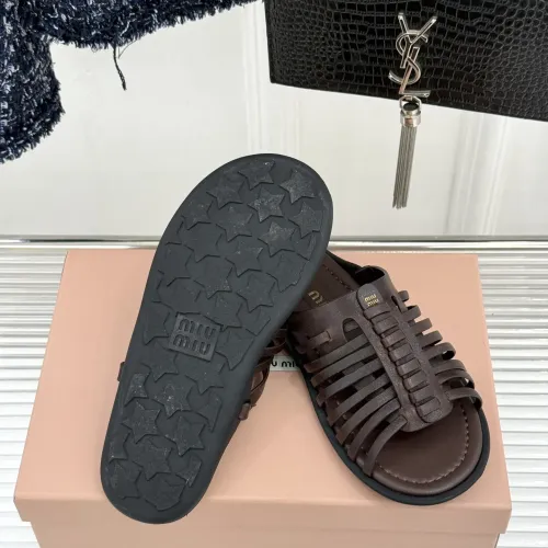 Replica MIU MIU Slippers For Women #1441845 $102.00 USD for Wholesale