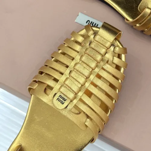 Replica MIU MIU Sandal For Women #1441847 $102.00 USD for Wholesale