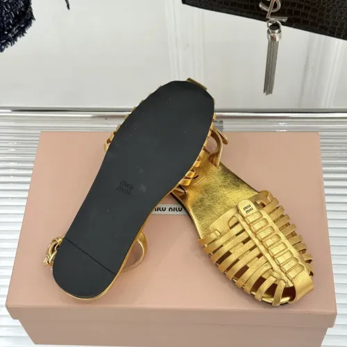 Replica MIU MIU Sandal For Women #1441847 $102.00 USD for Wholesale