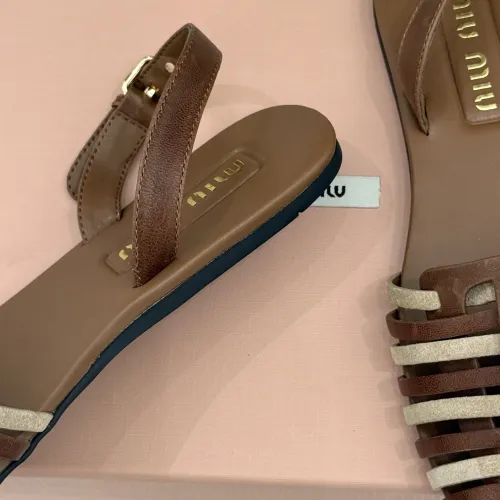 Replica MIU MIU Sandal For Women #1441848 $102.00 USD for Wholesale