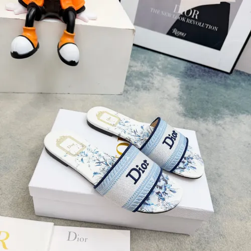 Replica Christian Dior Slippers For Women #1441850 $76.00 USD for Wholesale