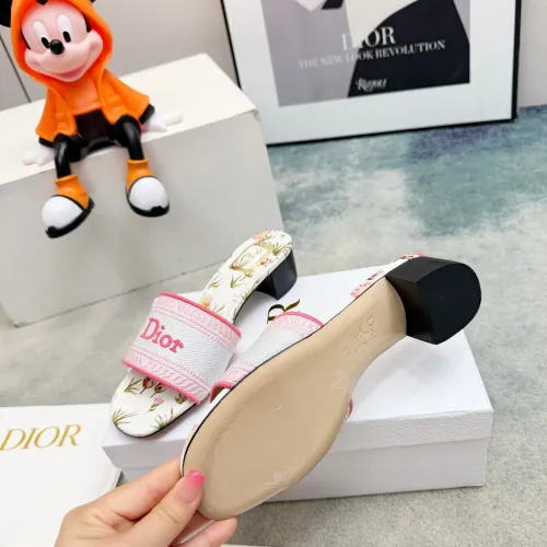 Replica Christian Dior Slippers For Women #1441854 $82.00 USD for Wholesale