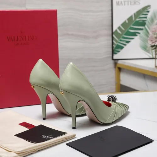 Replica Valentino High-Heeled Shoes For Women #1441857 $112.00 USD for Wholesale