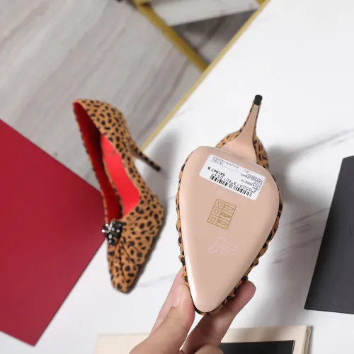 Replica Valentino High-Heeled Shoes For Women #1441861 $112.00 USD for Wholesale