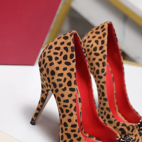 Replica Valentino High-Heeled Shoes For Women #1441861 $112.00 USD for Wholesale