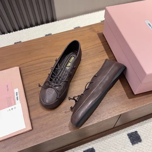 Cheap MIU MIU Flat Shoes For Women #1441881, $$92.00 USD On MIU MIU Flat Shoes