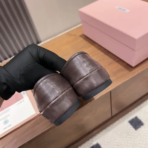 Replica MIU MIU Flat Shoes For Women #1441884 $96.00 USD for Wholesale