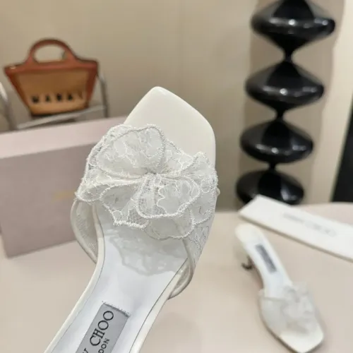 Replica Jimmy Choo Slippers For Women #1441919 $98.00 USD for Wholesale