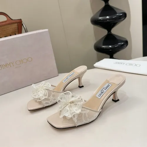 Cheap Jimmy Choo Slippers For Women #1441920, $$98.00 USD On Jimmy Choo Slippers
