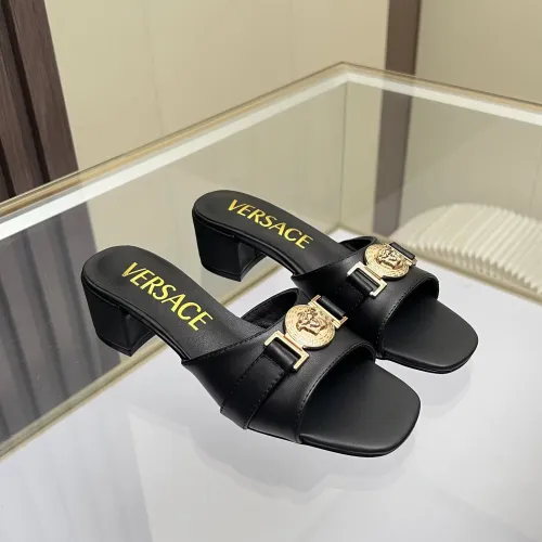 Replica Versace Slippers For Women #1441951 $82.00 USD for Wholesale