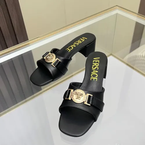 Replica Versace Slippers For Women #1441951 $82.00 USD for Wholesale