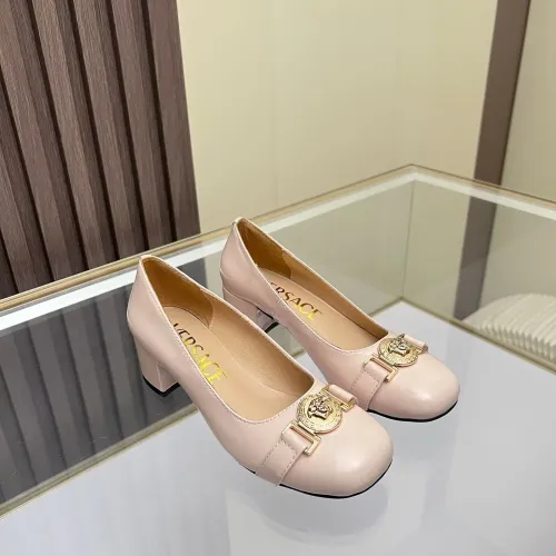 Replica Versace High-Heeled Shoes For Women #1441960 $82.00 USD for Wholesale