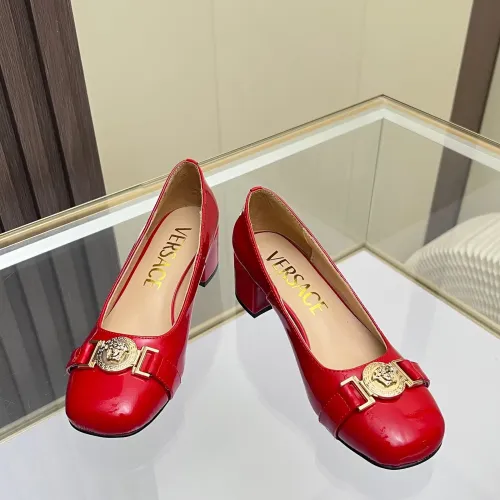 Replica Versace High-Heeled Shoes For Women #1441961 $82.00 USD for Wholesale
