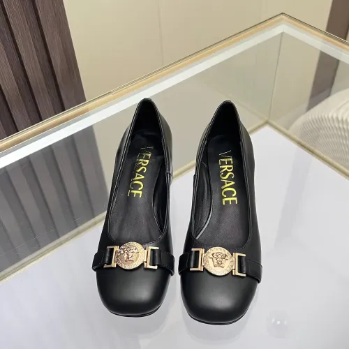Replica Versace High-Heeled Shoes For Women #1441962 $82.00 USD for Wholesale