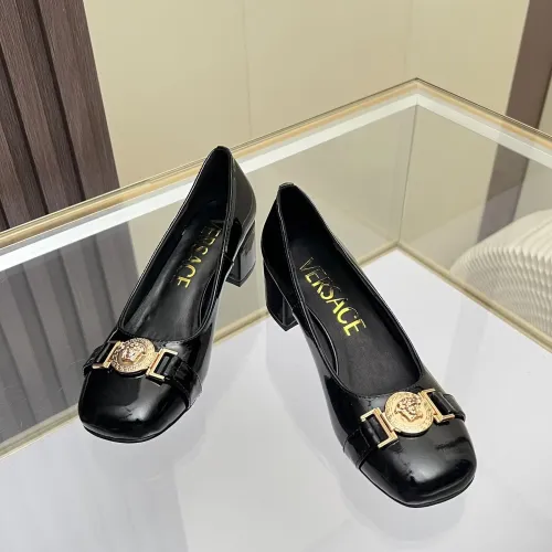 Replica Versace High-Heeled Shoes For Women #1441963 $82.00 USD for Wholesale