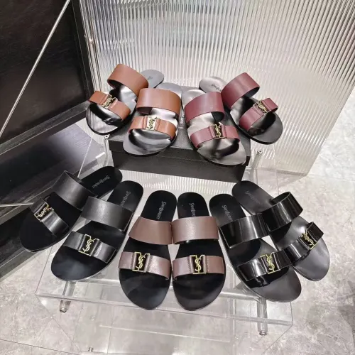 Replica Yves Saint Laurent YSL Slippers For Women #1441972 $98.00 USD for Wholesale