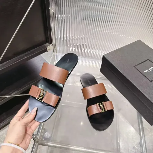 Replica Yves Saint Laurent YSL Slippers For Women #1441972 $98.00 USD for Wholesale