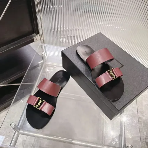 Replica Yves Saint Laurent YSL Slippers For Women #1441974 $98.00 USD for Wholesale