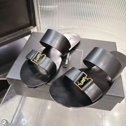 Replica Yves Saint Laurent YSL Slippers For Women #1441975 $98.00 USD for Wholesale