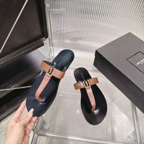 Replica Yves Saint Laurent YSL Slippers For Women #1441977 $98.00 USD for Wholesale