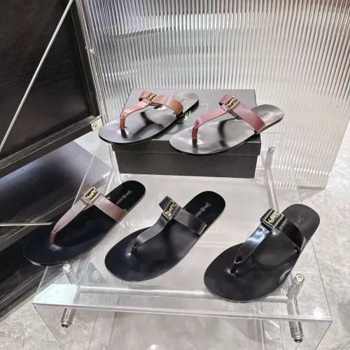 Replica Yves Saint Laurent YSL Slippers For Women #1441978 $98.00 USD for Wholesale