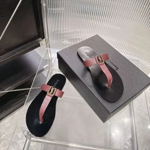 Replica Yves Saint Laurent YSL Slippers For Women #1441979 $98.00 USD for Wholesale