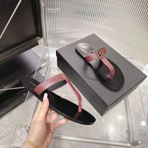 Replica Yves Saint Laurent YSL Slippers For Women #1441979 $98.00 USD for Wholesale
