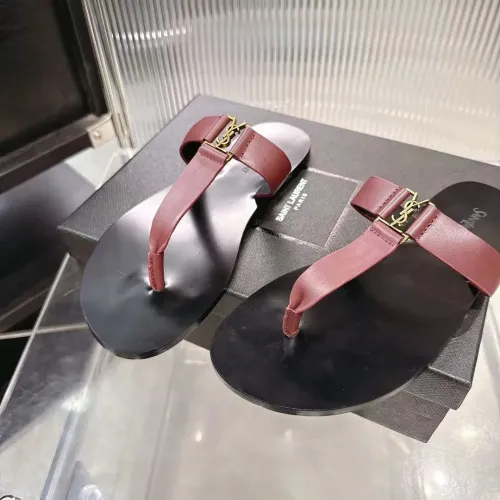 Replica Yves Saint Laurent YSL Slippers For Women #1441979 $98.00 USD for Wholesale