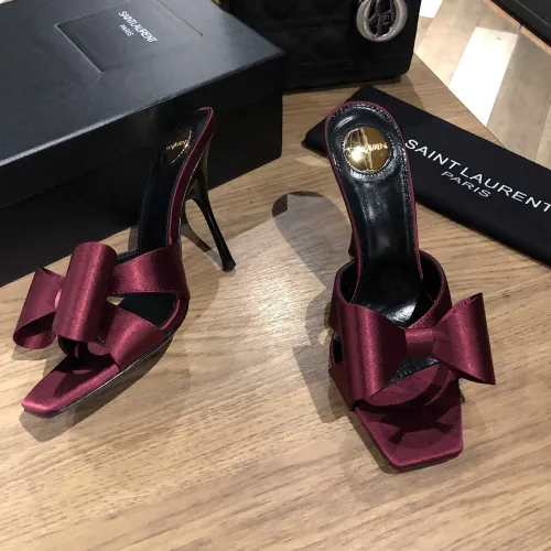Replica Yves Saint Laurent YSL Slippers For Women #1441985 $108.00 USD for Wholesale