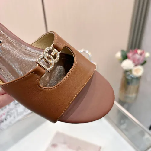 Replica Dolce & Gabbana D&G Slippers For Women #1442004 $82.00 USD for Wholesale