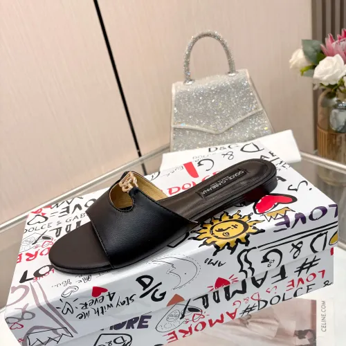 Replica Dolce & Gabbana D&G Slippers For Women #1442007 $82.00 USD for Wholesale