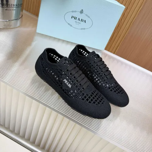 Replica Prada Casual Shoes For Women #1442036 $88.00 USD for Wholesale