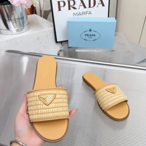 Replica Prada Slippers For Women #1442062 $92.00 USD for Wholesale