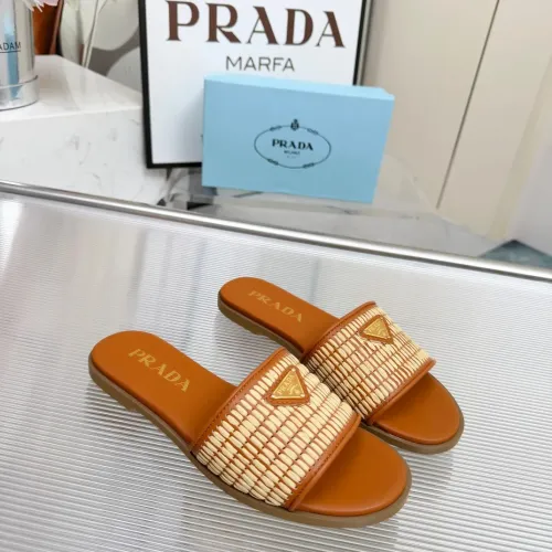 Replica Prada Slippers For Women #1442063 $92.00 USD for Wholesale