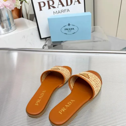 Replica Prada Slippers For Women #1442063 $92.00 USD for Wholesale