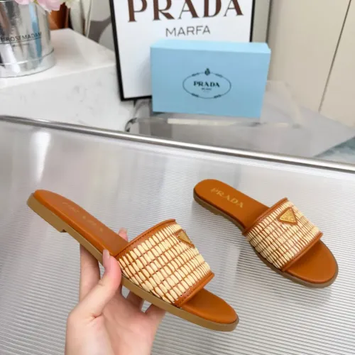 Replica Prada Slippers For Women #1442063 $92.00 USD for Wholesale