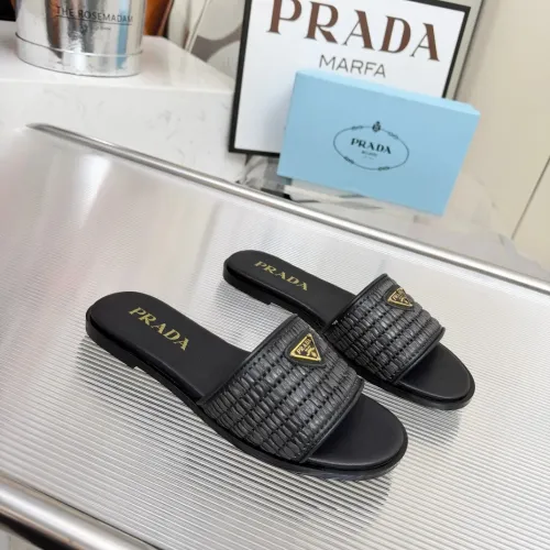 Replica Prada Slippers For Women #1442064 $92.00 USD for Wholesale