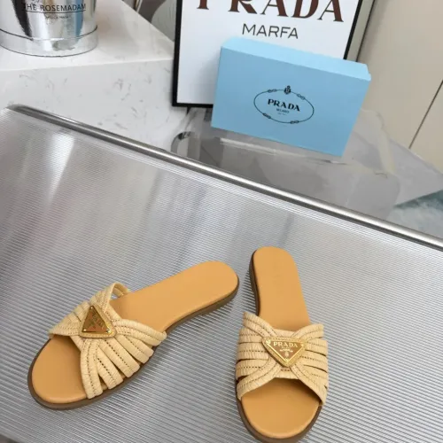 Replica Prada Slippers For Women #1442065 $96.00 USD for Wholesale